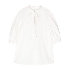 끌로에 벌룬 소매 블라우스