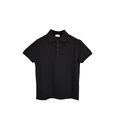생 로랑 중고 로고 자수 폴로 셔츠