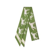 멀버리 Chalk Horse graphic-print scarf