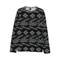 지안프랑코 페레 중고 1990's 기하학 프린트 스웨터