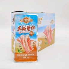 好魚道 手撕蟹柳 即食蟹棒 原味香辣燒烤 多種風味海味零食, 燒烤, 1個, 14g