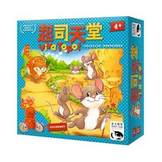 新天鵝堡 Swan Panasia 起司天堂 Viva Topo 桌遊 親子家庭桌上遊戲 4歲以上, 1個