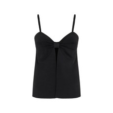 컬트가이아 레논 하트 네크라인 탑