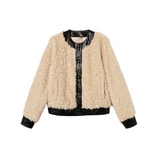 트윈셋 페이크 퍼 재킷