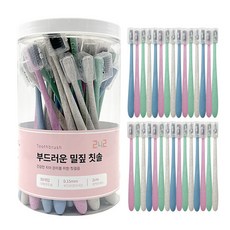 242 柔軟麥稈牙刷, 1套, 30入