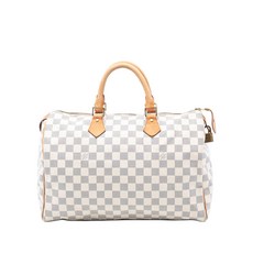 루이 비통 중고 2009 Damier Azur Speedy 35 boston bag