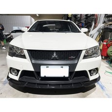 三菱 lancer fortis 競速版 水轉印卡夢 前下巴, 1個