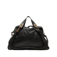 끌로에 중고 2009 라지 페블 레더 파라티 사첼 백