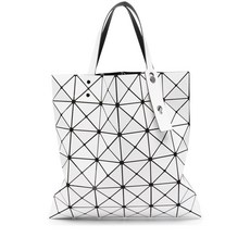 바오바오이세이미야케 루센트 기하학 패턴 토트 백