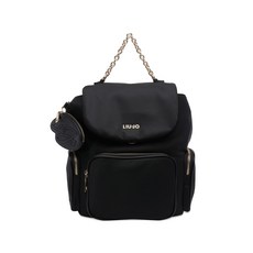 리우조 로고 체인 백팩