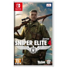 NS Switch 狙擊之神4 狙擊精英4 SNIPER ELITE 4 中文版, 中文封面 中文版, 狙擊之神4 狙擊精英4 SNIPER ELITE 4, 中文封面