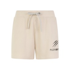 플레인스포츠 레터링 골지 쇼츠