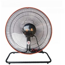 A-Q小家電 台灣通用 14吋工業桌扇 左右擺頭 電扇 循環扇 台灣製造, 1台組, GM-147-1, 黑
