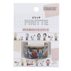 莫莫日貨日本製 KAMIO PIRITTE系列 Snoopy 史努比 透明紙膠帶, 1個