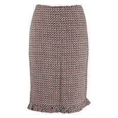 마르니 중고 체크 러플 스커트