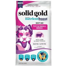 Solid Gold 素力高 小型全齡犬羊肉無穀配方 寵物飼料 添加血漿能量錠 呵護腸胃, 4.99kg, 1袋