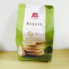紅帽子KUKKIA法蘭酥【抹茶風味】日本進口餅乾 酥脆口感 下午茶點心, 78g, 1個