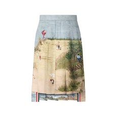 톰 브라운 낸터킷 플리츠 스커트