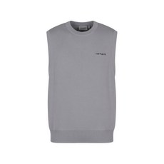 칼하트윕 로고 자수 니트 베스트