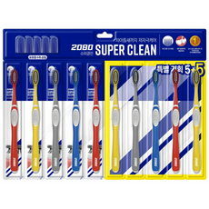 2080 Super Clean 超細軟毛牙刷, 1個, 10入