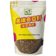 Fresh Chia 美纖奇亞籽 (鼠尾草籽) 台灣限定 特級奇亞籽, 1kg, 1個