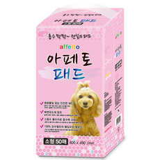 affetto 寵物尿布墊, 50入, 1個