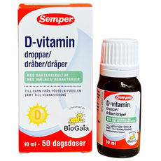 BioGaia 益生菌 D-Plus Protectis Baby Drops 玻璃瓶滴劑- 嬰幼兒專用 促進消化 幫助骨骼發育, 10ml, 1瓶