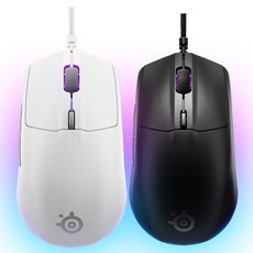 SteelSeries 賽睿 Rival 3 Gen 2 有線電競滑鼠, 黑色,主商品