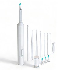 AIVK NE2可視挖耳勺 挖耳神器 智能可視內視鏡 500W高清可視 挖耳 耳屎內視鏡 挖耳神器 挖耳棒 掏耳器, 升級版【白色】【限時秒殺價】, 1吋
