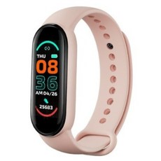 FitPro 多種運動模式 心率監測 彩色大屏幕 智能手環, 3048粉, 1個