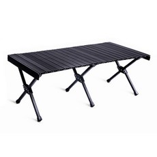 元氣柚 120CM 黑化碳鋼合金 蛋捲桌, 黑化風碳鋼合金120公分『贈收納袋』