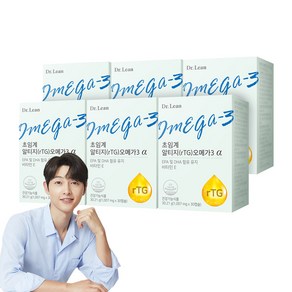 닥터린 초임계 알티지 오메가3 알파, 30정, 6개