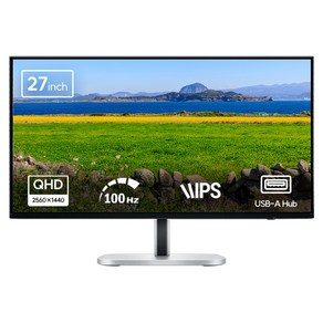 QHD 시리즈5 Pro IPS 데이지체인 피벗 틸트 스위블 프리미엄 모니터, 68.6cm, 527pq