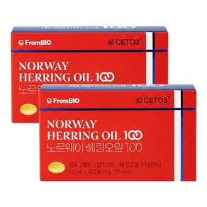 프롬바이오 노르웨이 헤링오일 100 30정, 30정, 2박스 - 기타건강식품 | 쿠팡
