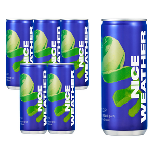 7 클룹 제로소다 청사과, 250ml, 6개