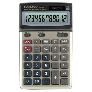 펜맨 전자 계산기 PD-310, 혼합색상, 1개