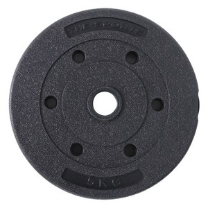 더스포츠 스톤 바벨 블랙 원판 2.5kg~15kgx2개, 스톤원판, 2개, 2.5kg
