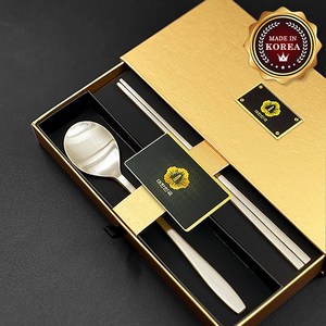 한결 방짜유기 한식수저 세트 1인용, 유기, 1세트, 수저1+젓가락1