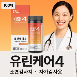 유린케어10 소변검사 키트, 4종 100매, 1개