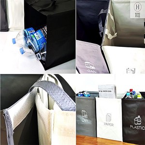 소형 재활용 분리수거함 간편한 원룸형 주방 정리함 수거통 주방 분리수거함 생활용품