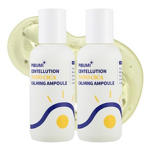 피부미 나노시카 트러블 카밍 앰플 좁쌀 여드름 흉터 요철 제거, 2개, 80ml