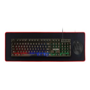 KG 애니젠 게이밍 키보드 마우스 패드 세트 A70 LED with Pad 장패드, 1개