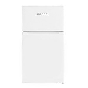 GOODEL 소형 미니 일반냉장고 WDL99 90L 화이트 2도어, A