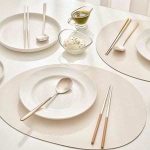 얼라이브즈 라우엘 컬러 304 스텐 커트러리 구르메 4인 수저세트 (5colors) 숟가락4P+젓가락4P, 1세트, 실버