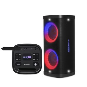 MEGALINE MPT620 MPT-620 300W 블루투스스피커 이동식앰프스피커 휴대용앰프 버스킹 행사 충전식 TWS기능