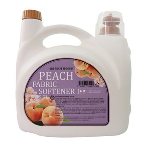 프리미엄 통큰섬유유연제 복숭아향 대용량 5.7L, 1개
