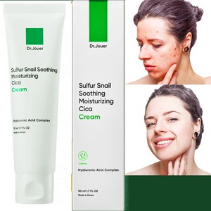 피부재생개선 여드름저자극 병풀추출물 마데카 66% 함유 달팽이 재생크림, 1개, 50g
