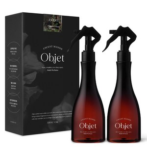 1+1 에이센트 오브제 멀티퍼퓸 룸스프레이 300ml 2개 세트 플라워가든