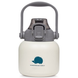 스칸디나비안 포레스트 빅핸드 텀블러 600ml, 아이보리, 1개