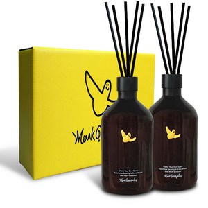 마크곤잘레스 센스있는 대용량 디퓨저 선물세트 집들이선물, 2개, 500ml, 호텔우드